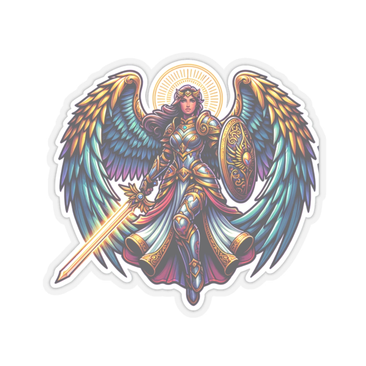 Angelic Paladin (Transparent)