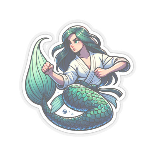 Kung-fu Mermaid (Transparent)