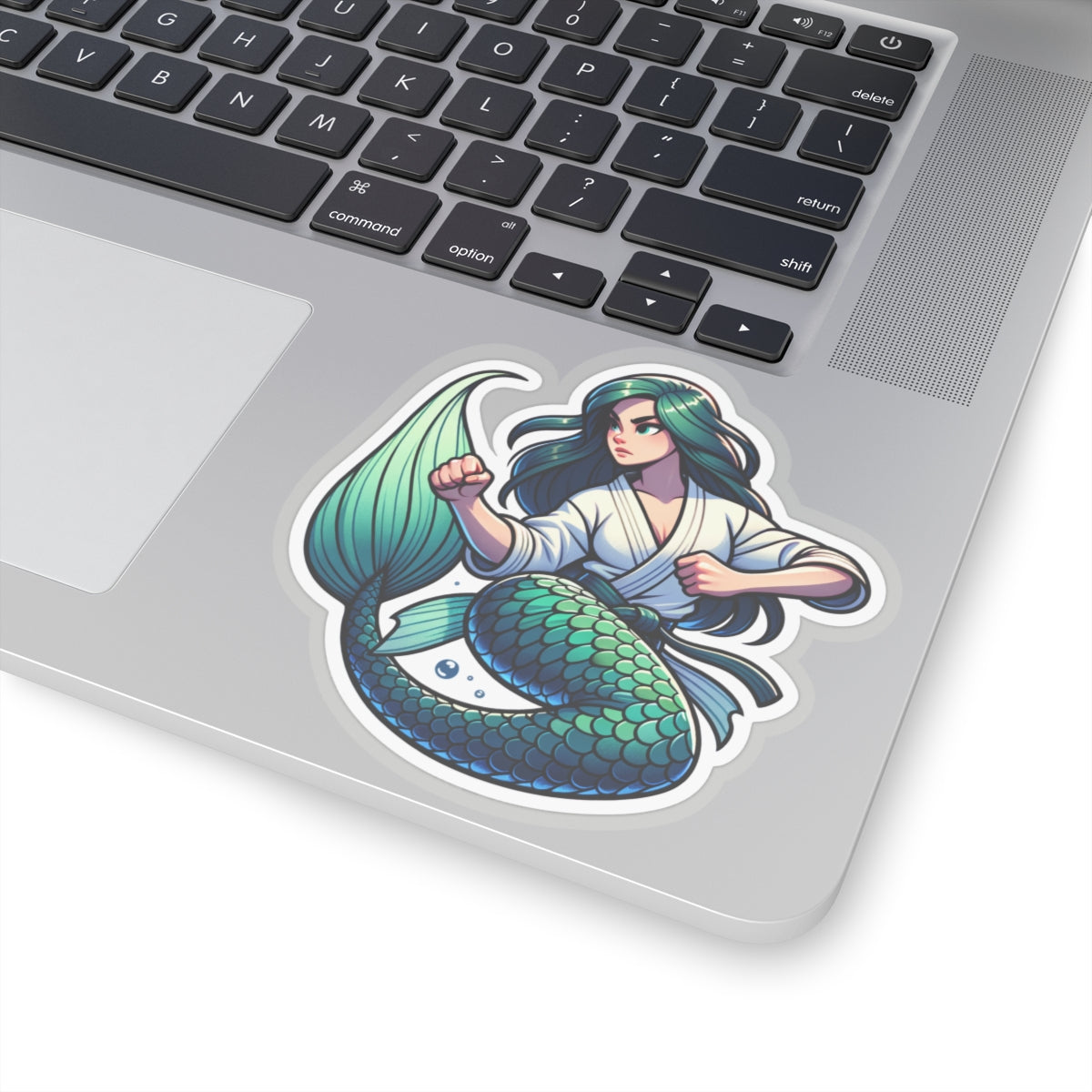 Kung-fu Mermaid (Transparent)